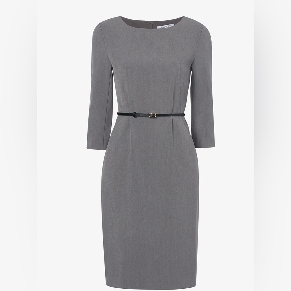 Elegant Gray MM Lafleur Women's Dress